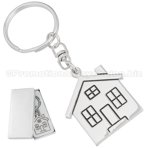 metal keychain house shaped|personalized house shaped keyrings.